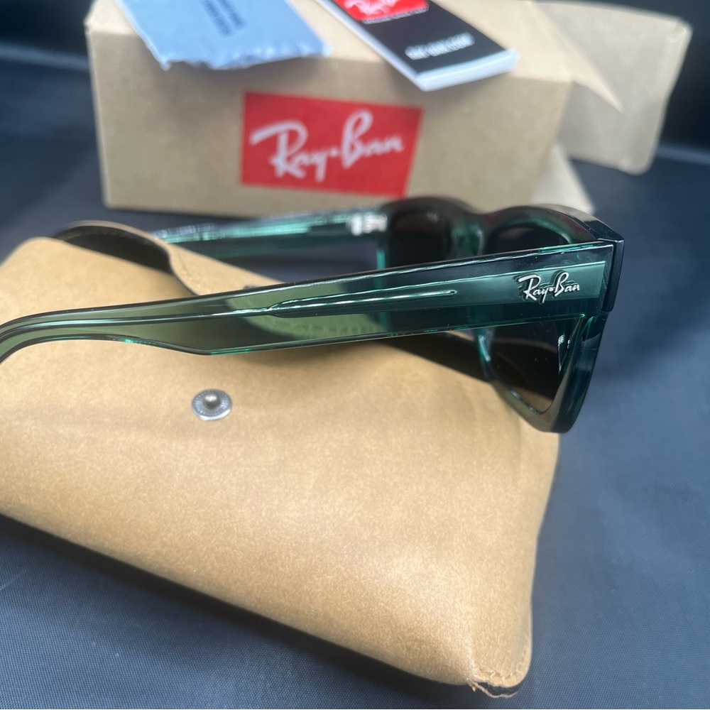 Ray-Ban Green Sunglasses - Picture 9 of 13